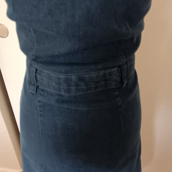 BEBE DENIM Button Up casual  dress brand new cute - Picture 7 of 9